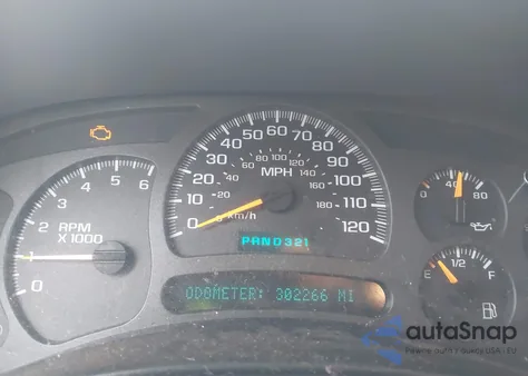 2003 Chevrolet Suburban 1500 Ls из США, поврежденный, VIN 3GNEC16Z43G201464